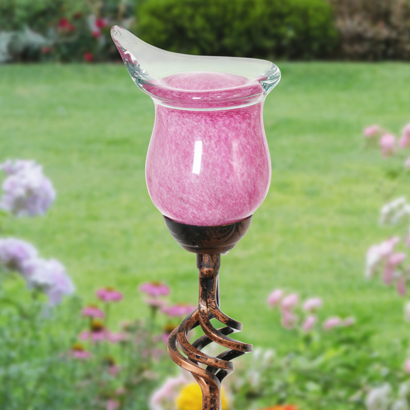 Exhart Solar Calla Lily Garden Stake & Reviews Wayfair